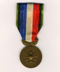 Image de Médaille des Vétérans de l’armée de terre et mer (Casque gauche)