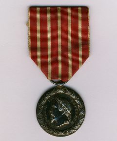 Image de Médaille d’Italie 1859 – Graveur E. Falot