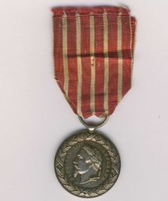 Image de Médaille d’Italie 1859 – Graveur E. F.