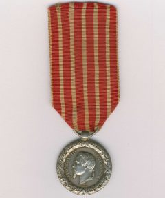 Image de Médaille d’Italie 1859 – Graveur Barre – Modèle Bombé