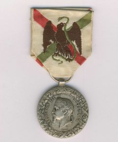 Image de Médaille du Mexique 1862-1863 – Graveur Barre