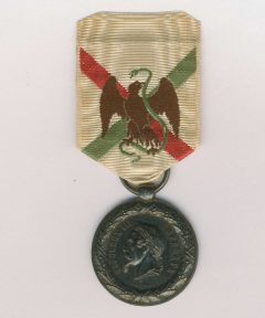 Image de Médaille du Mexique 1862-1863 – Graveur Sacristain