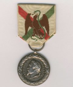 Image de Médaille du Mexique 1862-1863 – Graveur Sans signature