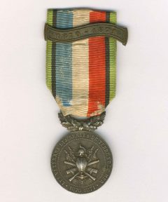 Image de Médaille des Vétérans de l’armée de terre et mer (Casque gauche)