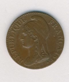 Image de Pièce de 5 centimes an IV