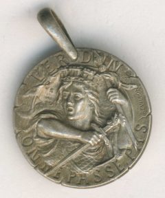 Image de Médaille de Verdun graveur Revillon Arg 3/4 Réduction