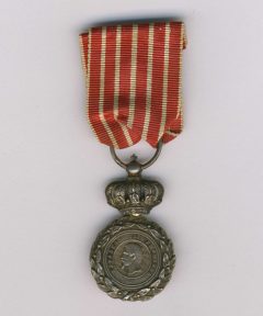 Image de Médaille d’Italie 1859 – 1er Type Réduction avec couronne