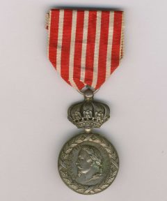 Image de Médaille d’Italie 1859 – Graveur E. F.