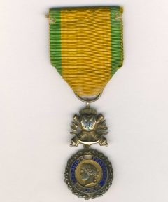 Image de Médaille Militaire – Type IV – 1873-1878 avec Monogramme