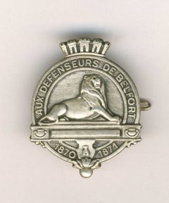 Image de Médaille Commémorative du Siège de Belfort 100e anniversaire