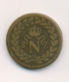 Image de Un décime sous Napoléon 1er 1815