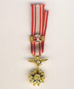 Image de Médaille Officier de l’Ordre du Génie Français Red