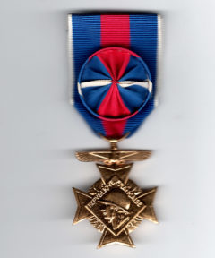 Image de Médaille Officier Croix des Services Volontaires Militaires Air (Or)