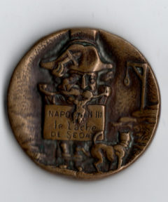Image de Bouton Napoléon le lâche de Sedan