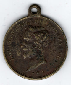 Image de Médaillette (Napoléon III) Elu président de la République – 1848