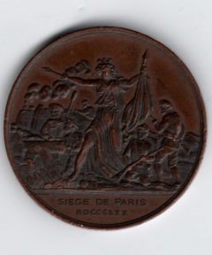 Image de Jeton de présence – Siége de Paris MDCCCLXX