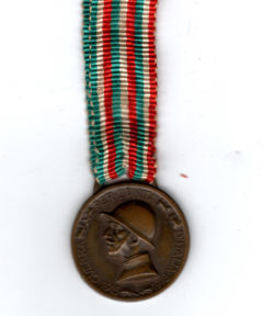 Image de IT : Médaille de la Guerre pour l’unité de l’Italie 1915 (Red)