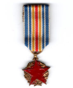 Image de Médaille des Blessés Type III (Red)