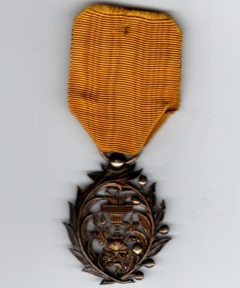 Image de Médaille Ordre du Muniseraphon (Palmes académiques) Argent – Chevalier