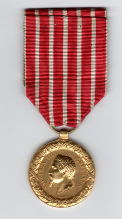 Image de Médaille d’Italie 1859 – Grav. Barre – Dorée